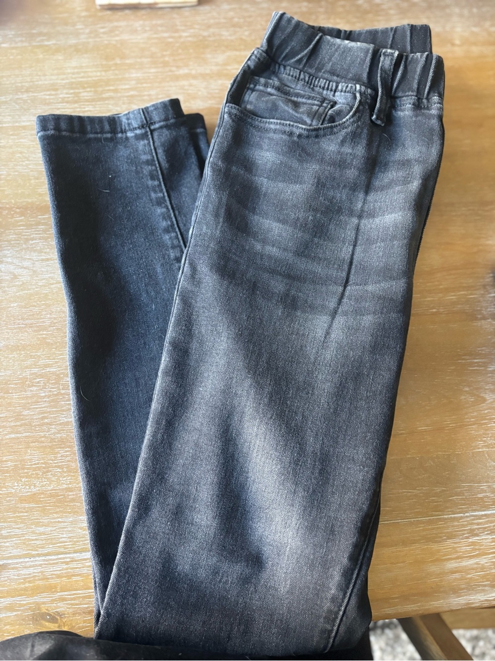 Grace & Lace Women’s Washed Black Slim Jeans